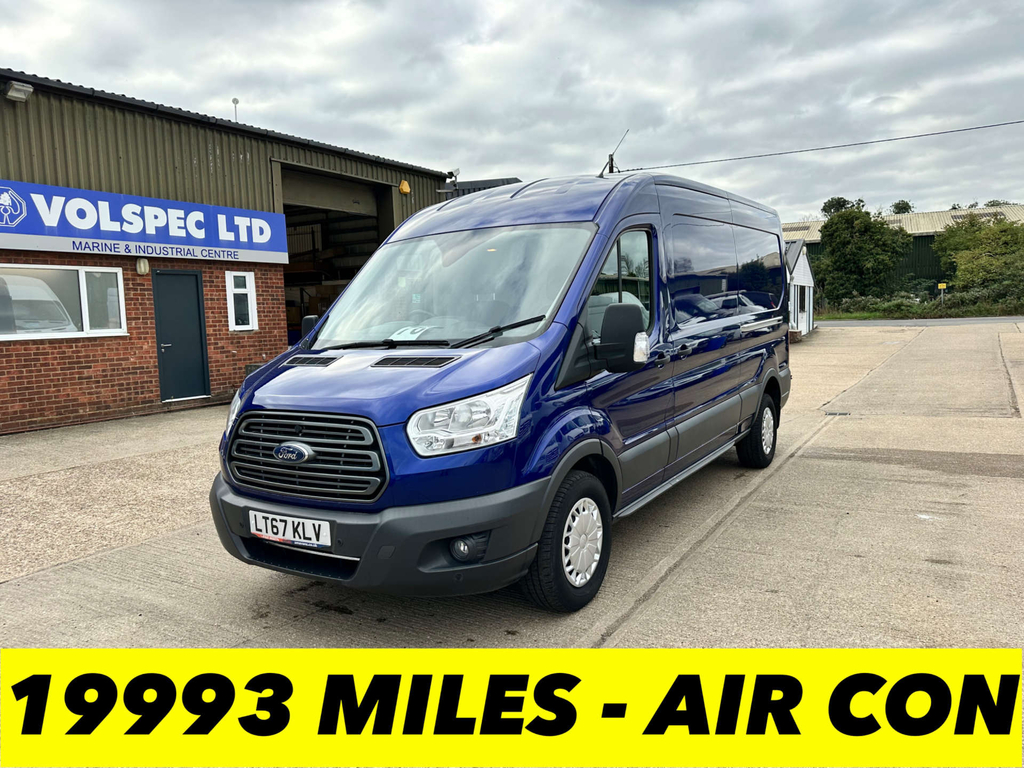 Ford Transit Custom 350 Ecoblue Panel Van Fwd L3 H2 Euro Blue