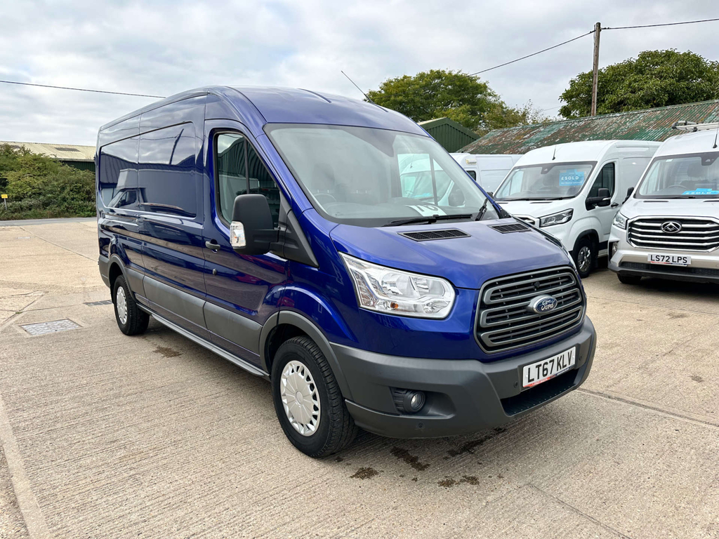 Ford Transit Custom 350 Ecoblue Panel Van Fwd L3 H2 Euro Blue #2