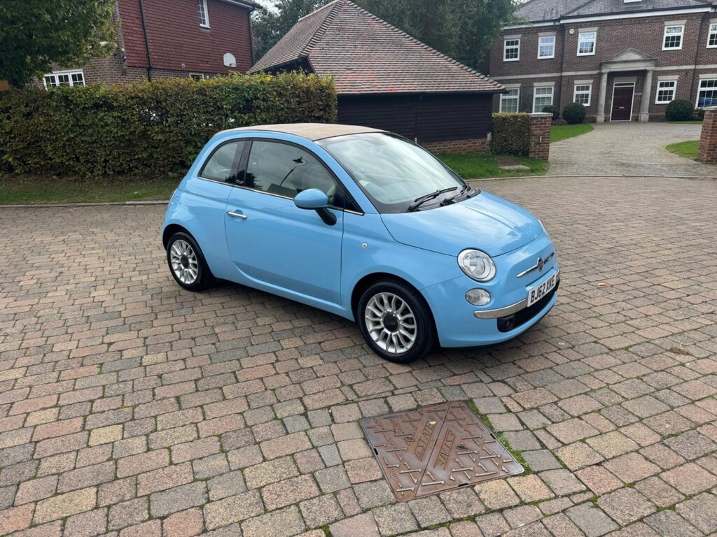 Fiat 500C 1.2 Lounge Euro 5 Blue