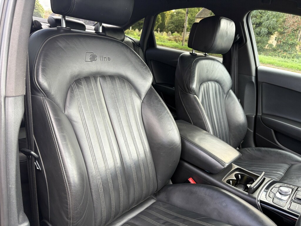 Audi A6 Saloon A6 S Line Black Edition Tdi Ultra Silver #13