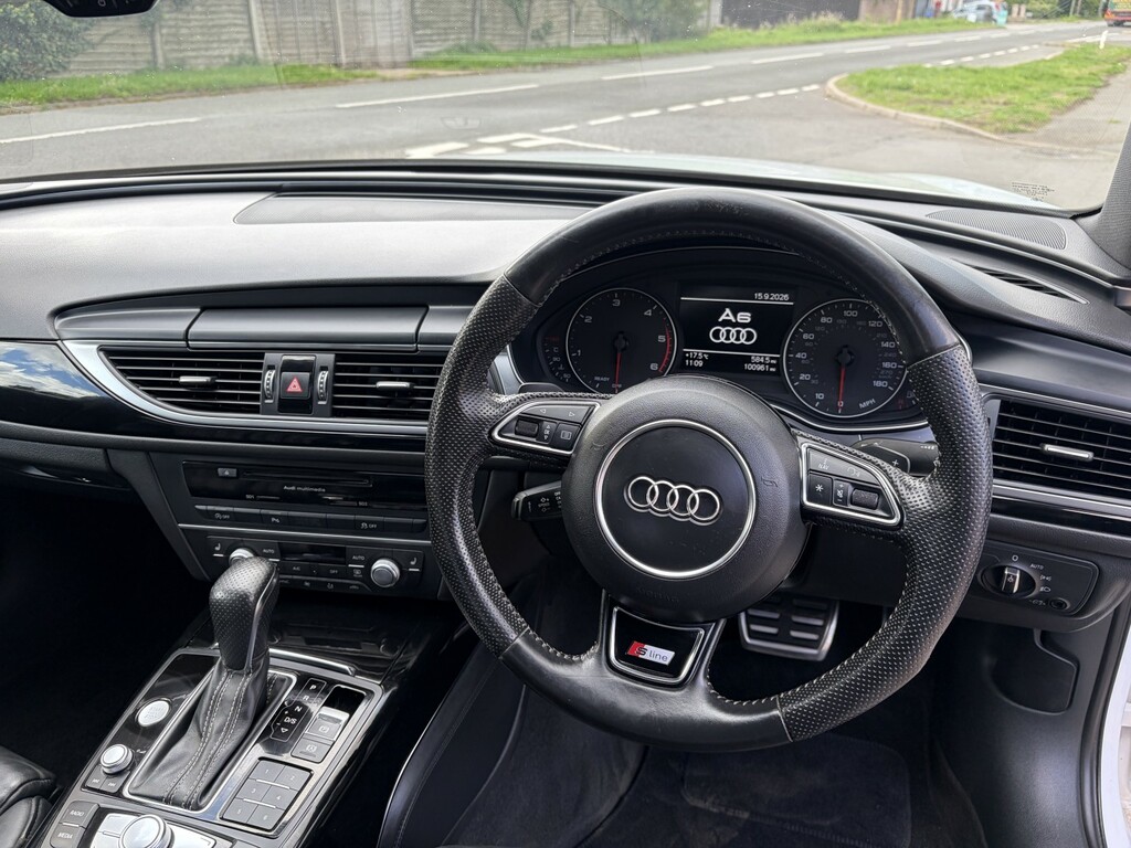 Audi A6 Saloon A6 S Line Black Edition Tdi Ultra Silver #16