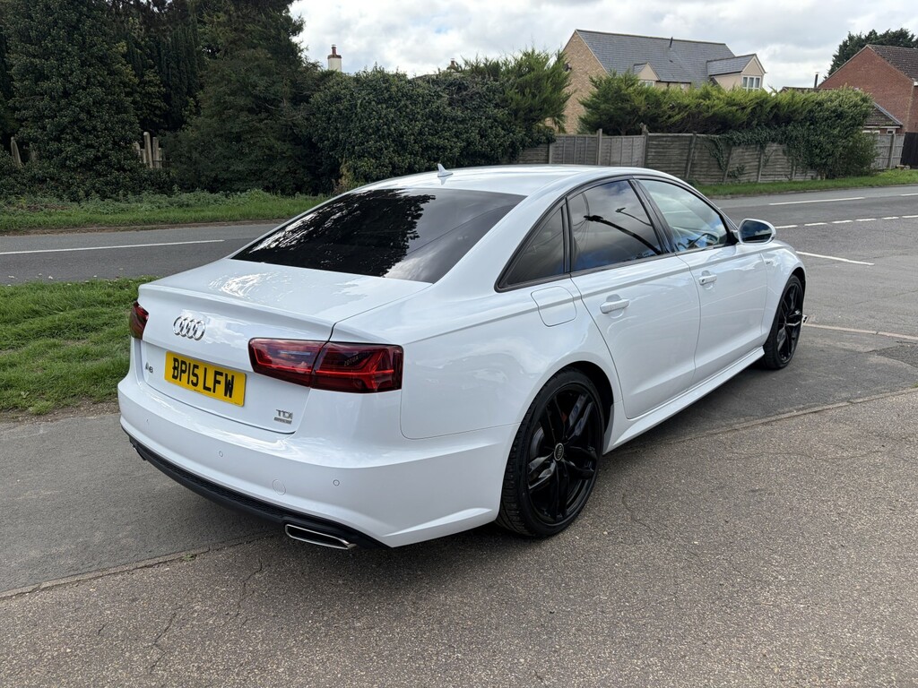 Audi A6 Saloon 2.0 Tdi Ultra Black Edition White #5