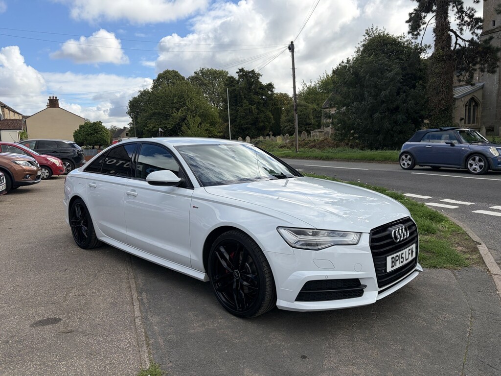 Audi A6 Saloon A6 S Line Black Edition Tdi Ultra Silver #7