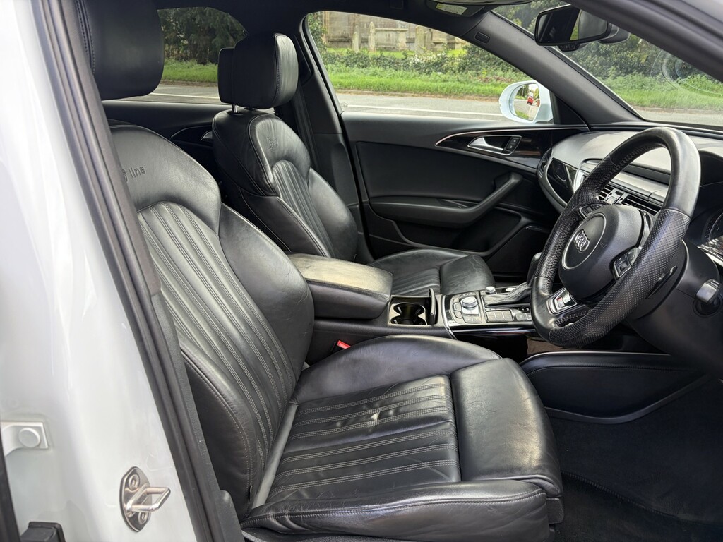Audi A6 Saloon A6 S Line Black Edition Tdi Ultra Silver #12