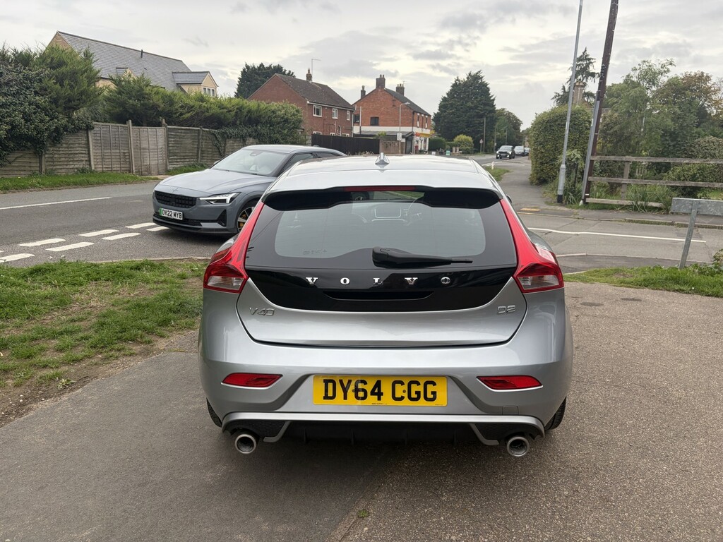 Volvo V40 1.6 D2 R-design Nav Silver #4