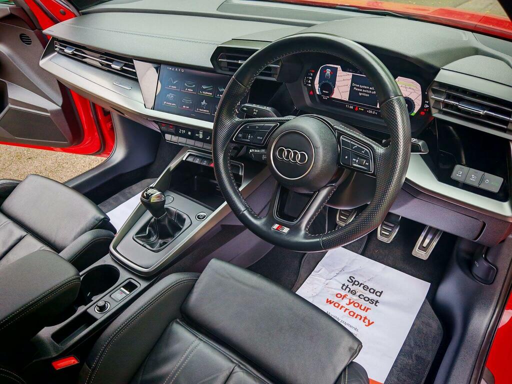 Audi A3 1.5 Tfsi 35 S Line Sportback Euro 6 Ss Red #2