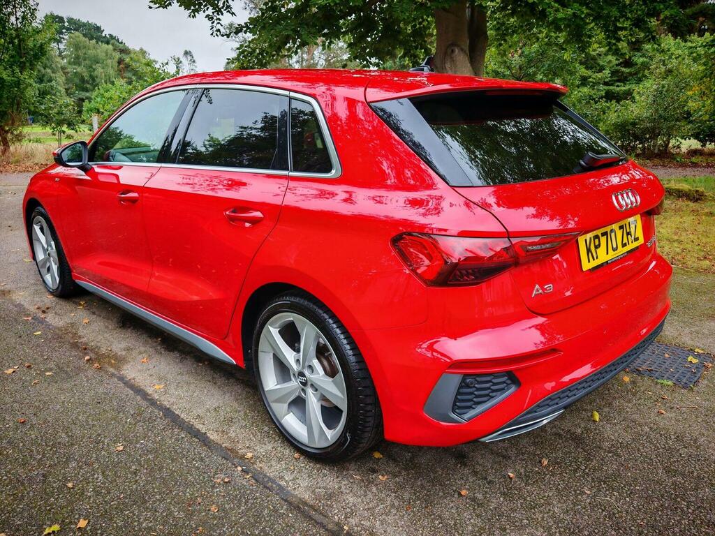 Audi A3 1.5 Tfsi 35 S Line Sportback Euro 6 Ss Red #6