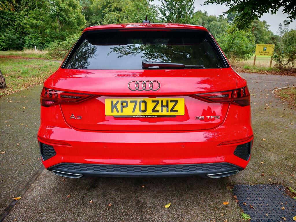 Audi A3 1.5 Tfsi 35 S Line Sportback Euro 6 Ss Red #5