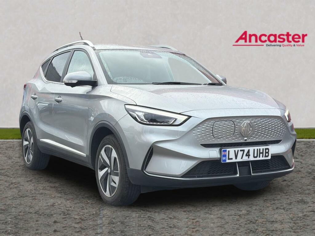 MG ZS 115Kw Trophy Connect Ev Long Range73kwh LV74UHB Silver