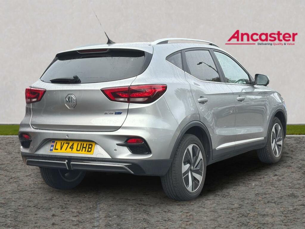 MG ZS 115Kw Trophy Connect Ev Long Range73kwh LV74UHB Silver #3