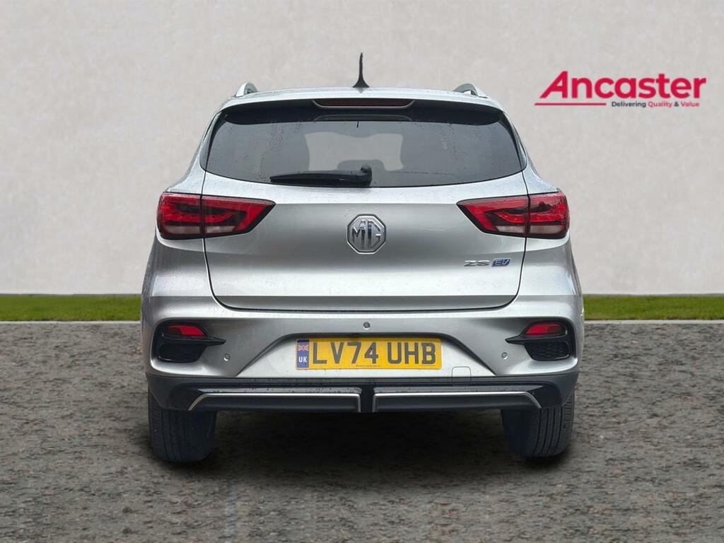 MG ZS 115Kw Trophy Connect Ev Long Range73kwh LV74UHB Silver #4