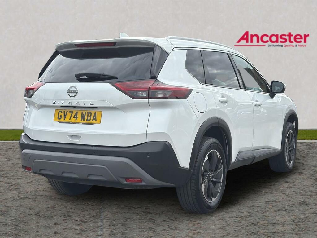 Nissan X-Trail 1.5 Mhev 163 N-connecta 7 Seat Xtronic White #3