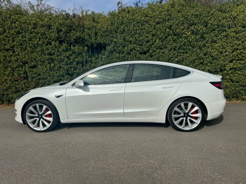 Tesla Model 3 Dual Motor Performance White #5