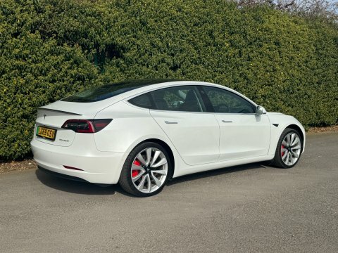 Tesla Model 3 Dual Motor Performance White #4