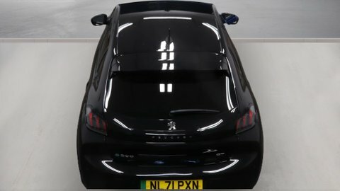 Peugeot e-208 50Kwh Gt Hatchback Black #3
