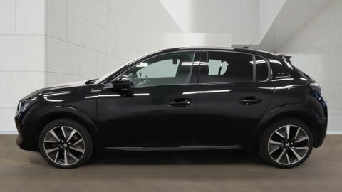 Peugeot e-208 50Kwh Gt Hatchback Black #5