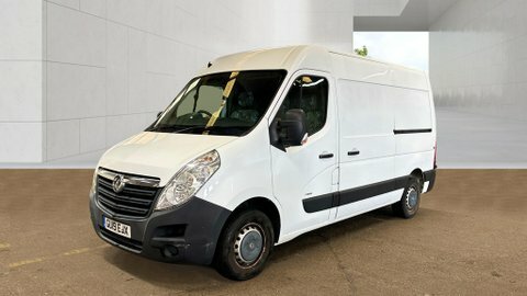 Vauxhall Movano 2019 2.3 Cdti 3500 Biturbo Chassis Double Cab White #1