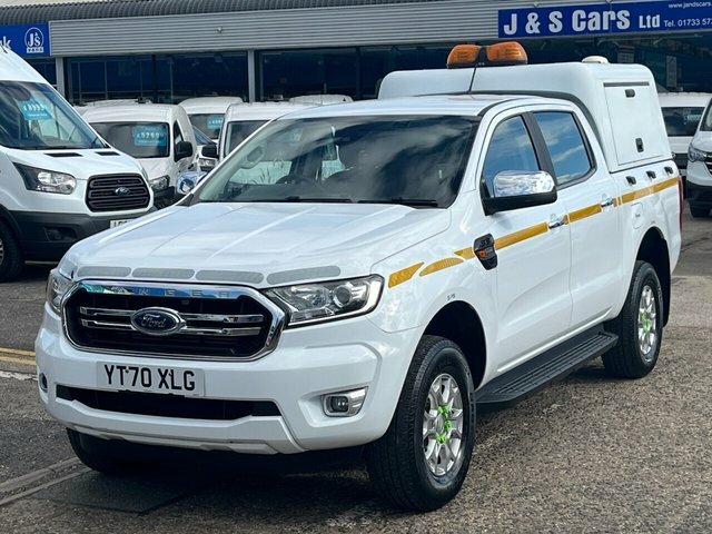 Ford Ranger Ecoblue Xlt Pickup Double White #3