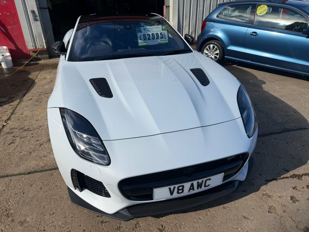 Jaguar F-Type 5.0 V8 Svr Awd Euro 6 Ss White #2