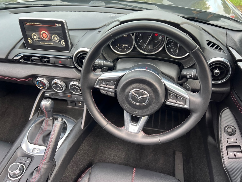 Mazda MX-5 RF 2.0 Skyactiv-g Sport Nav Convertible Ma Blue #10