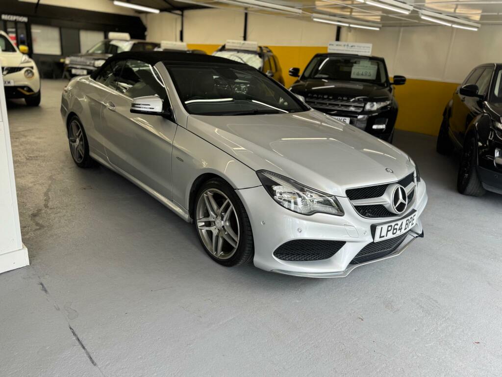 Mercedes-Benz E Class 2.1 E220 Cdi Amg Sport Cabriolet Euro 5 Ss Silver #3