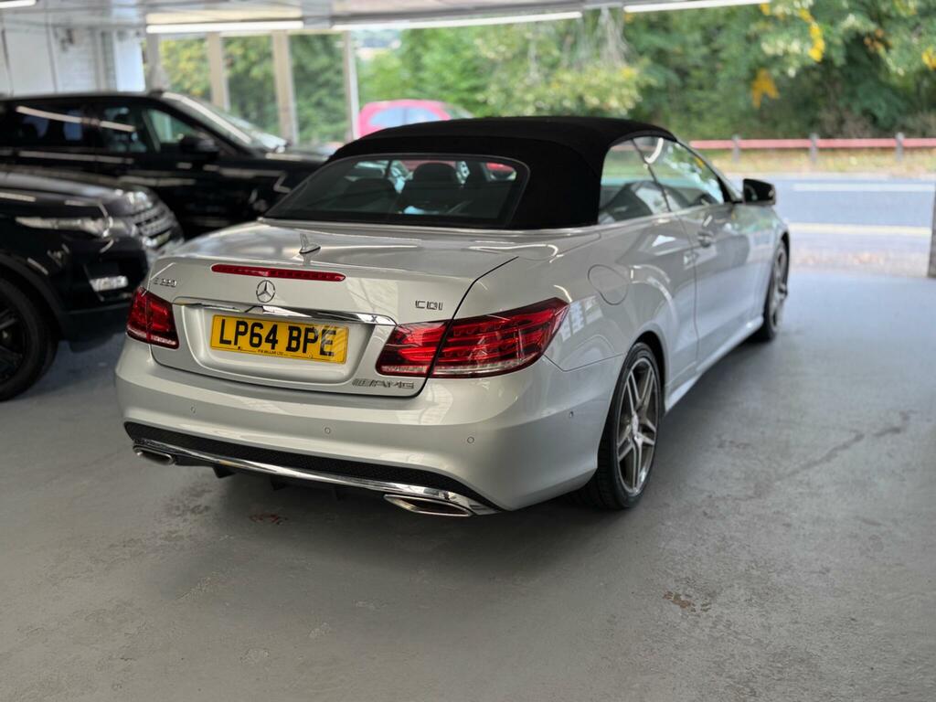 Mercedes-Benz E Class 2.1 E220 Cdi Amg Sport Cabriolet Euro 5 Ss Silver #5