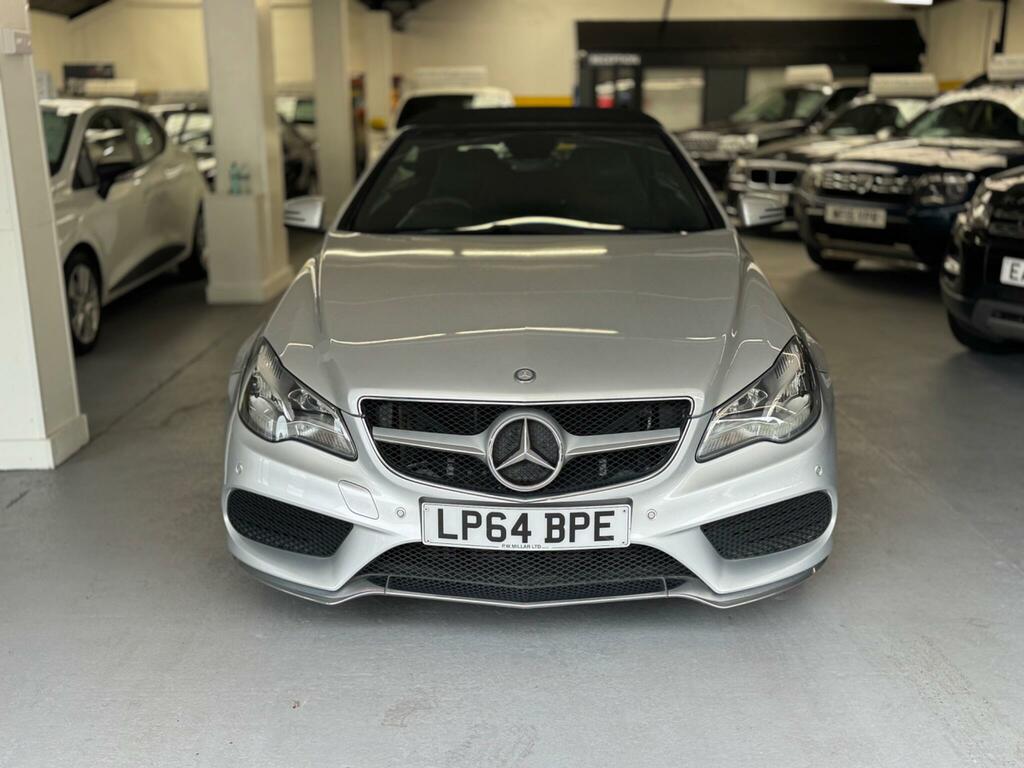 Mercedes-Benz E Class 2.1 E220 Cdi Amg Sport Cabriolet Euro 5 Ss Silver #2