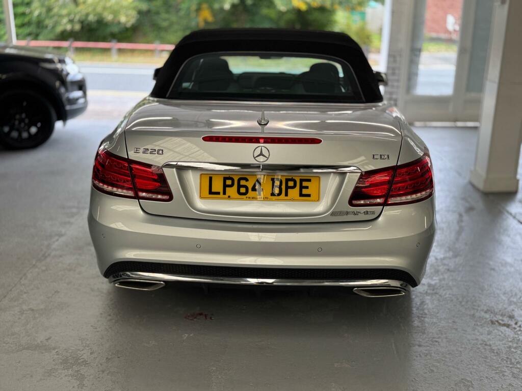 Mercedes-Benz E Class 2.1 E220 Cdi Amg Sport Cabriolet Euro 5 Ss Silver #6
