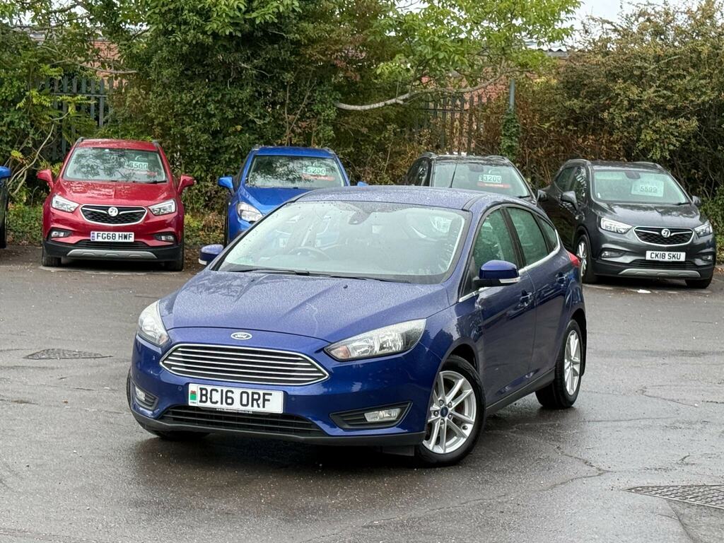 Ford Focus 1.0T Ecoboost Zetec Euro 6 Ss Blue #3
