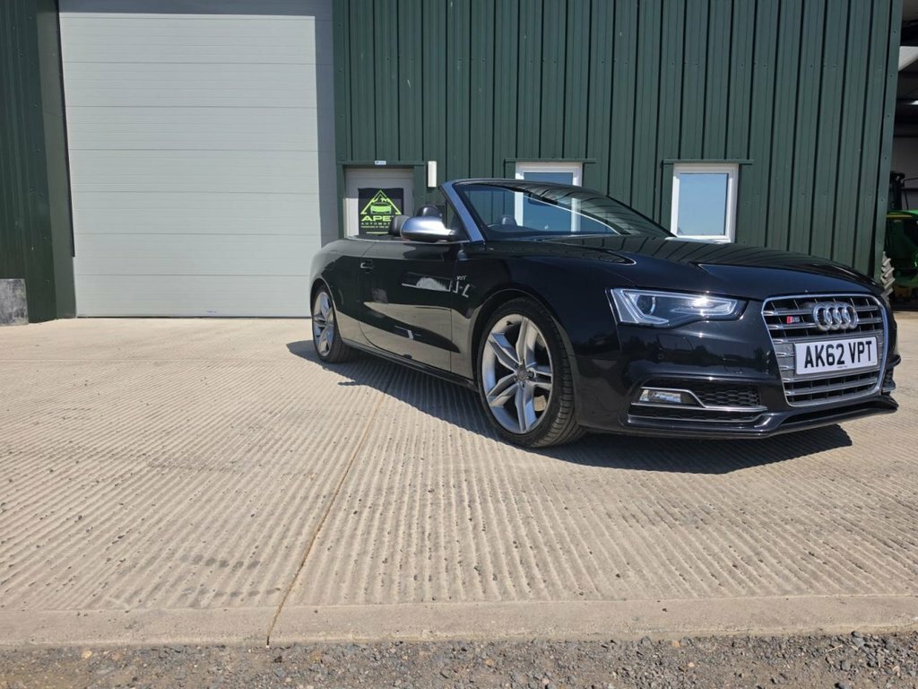 Audi S5 2012 3.0 Tfsi V6 Cabriolet S Tronic Quattro Euro 5 Black
