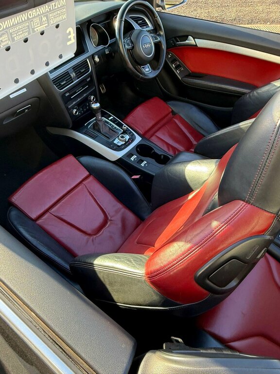 Audi S5 Drive Away Today3.0 S5 Tfsi Quattro Ss 33 Red #9