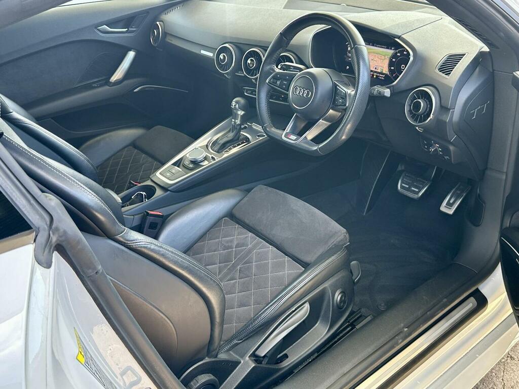 Audi TT 2.0 Tfsi Black Edition S Tronic Euro 6 Ss White #3
