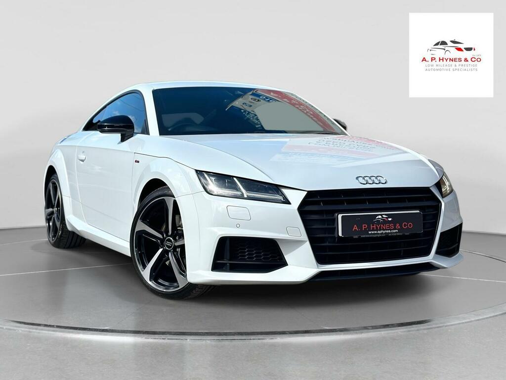 Audi TT 2.0 Tfsi Black Edition S Tronic Euro 6 Ss White