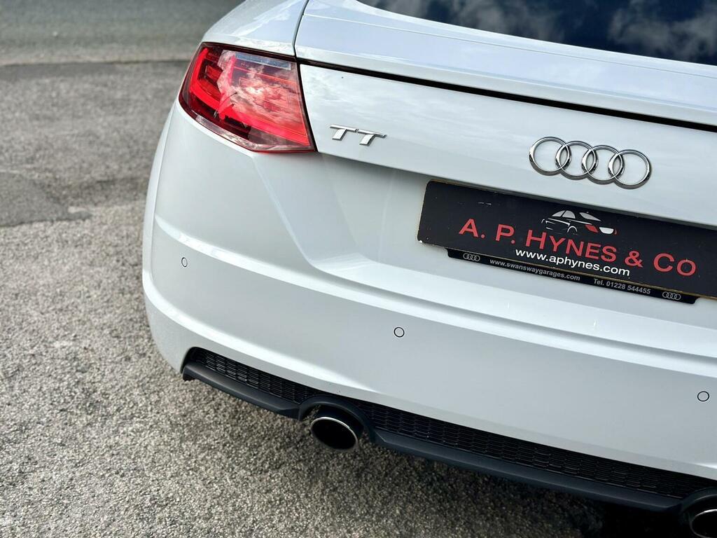 Audi TT 2.0 Tfsi Black Edition S Tronic Euro 6 Ss White #6