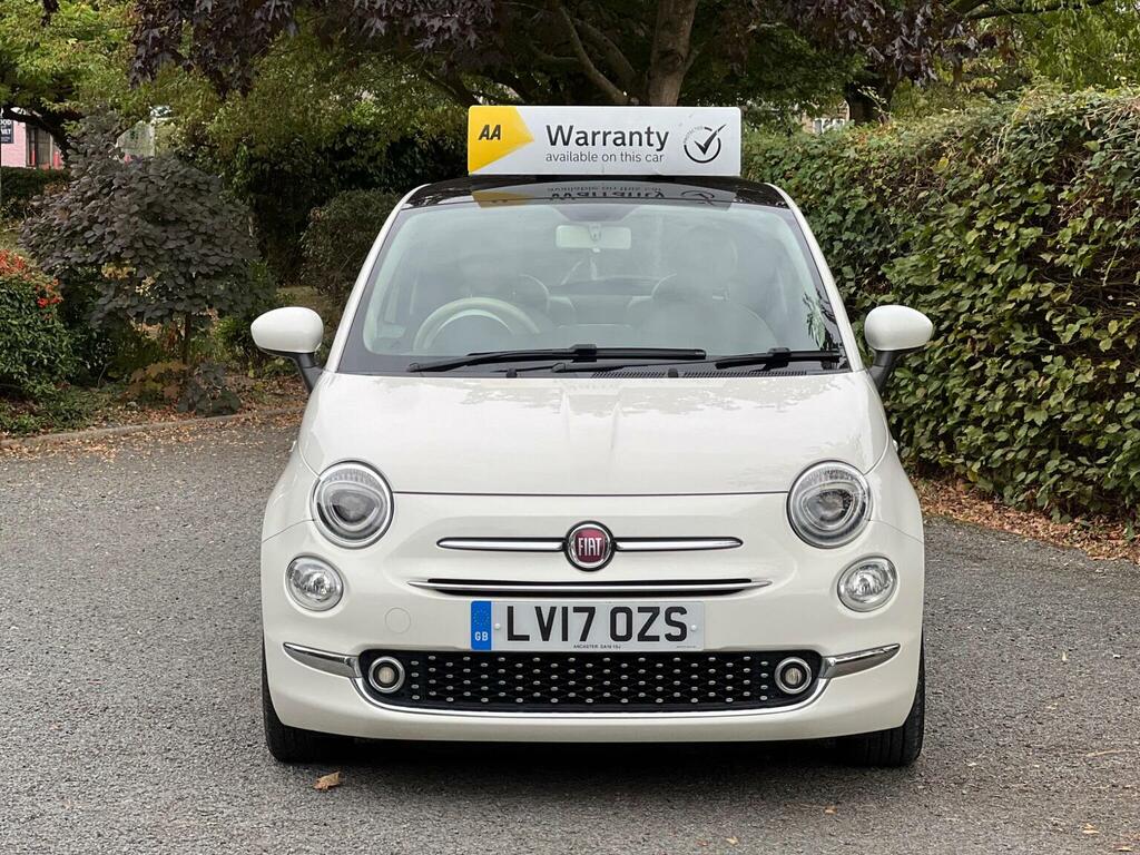 Fiat 500 1.2 Lounge Dualogic Euro 6 Ss White #2