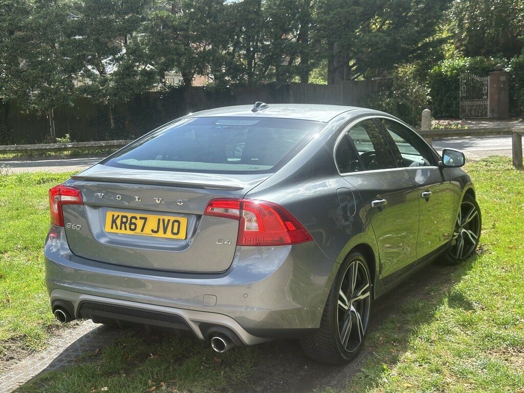 Volvo S60 Saloon 2.0 R-design Lux Nav D4 201767 Grey #4