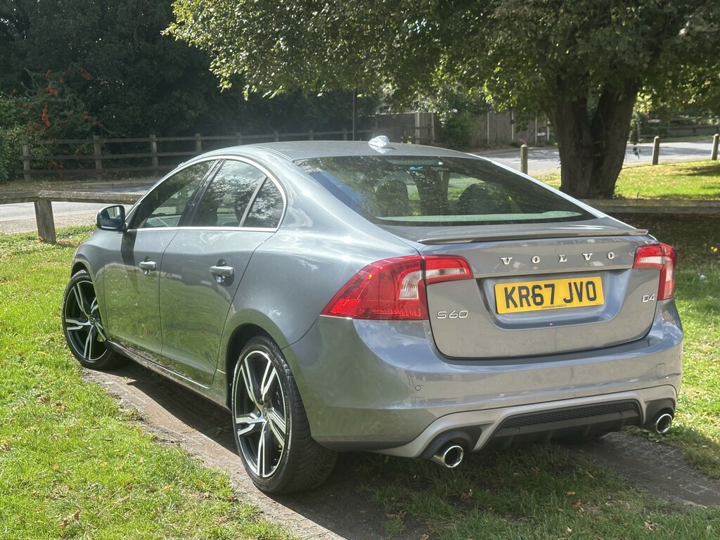 Volvo S60 Saloon 2.0 R-design Lux Nav D4 201767 Grey #3