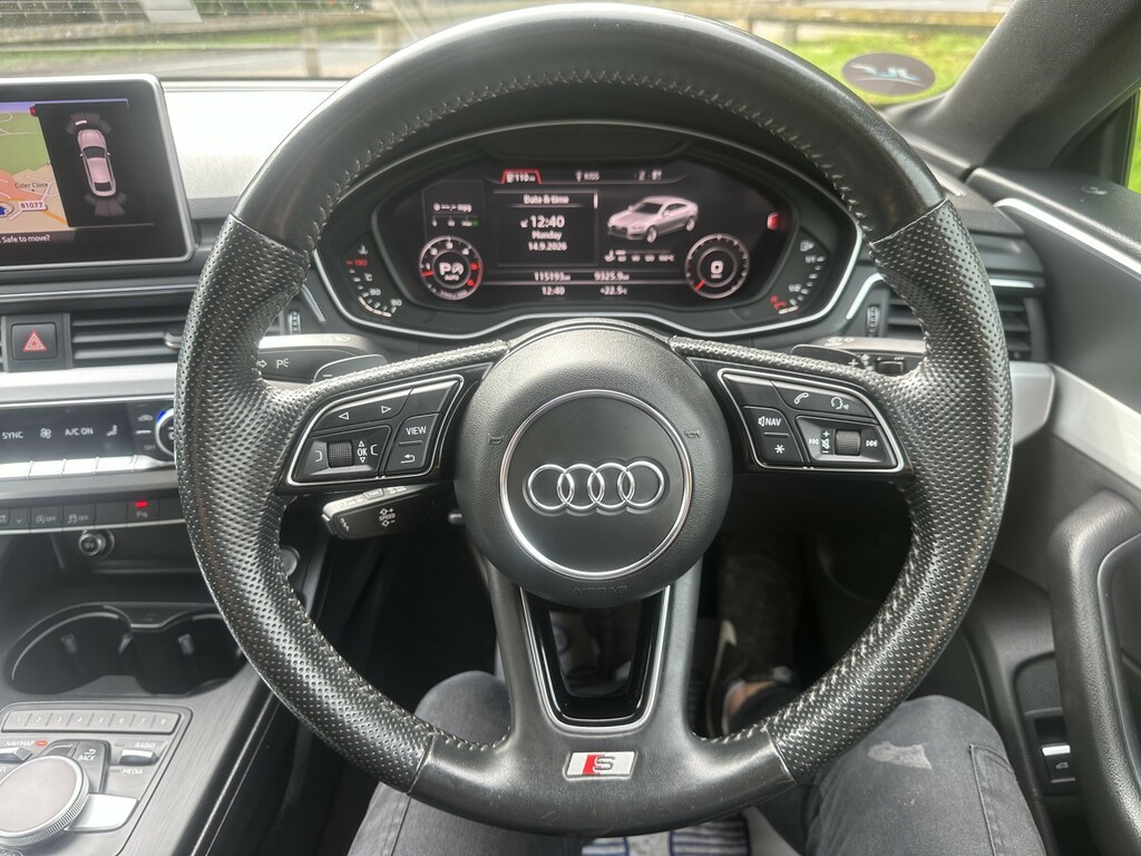 Audi A5 2.0 Tdi S Line S Tronic Euro 6 Ss Grey #11