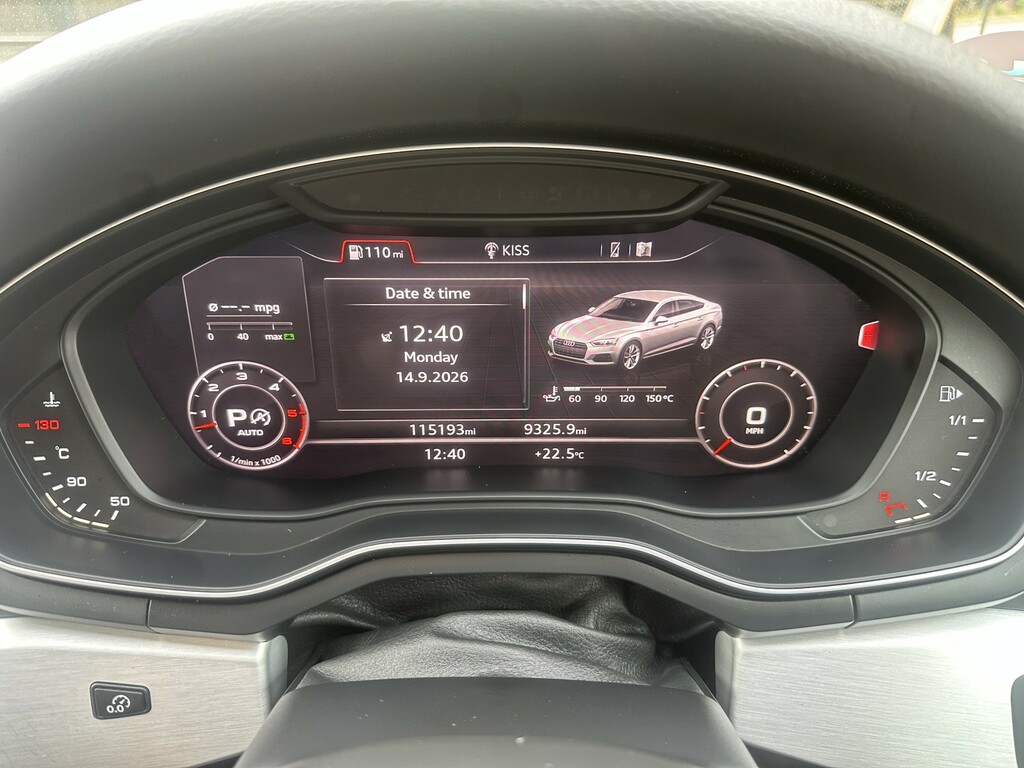 Audi A5 2.0 Tdi S Line S Tronic Euro 6 Ss Grey #12