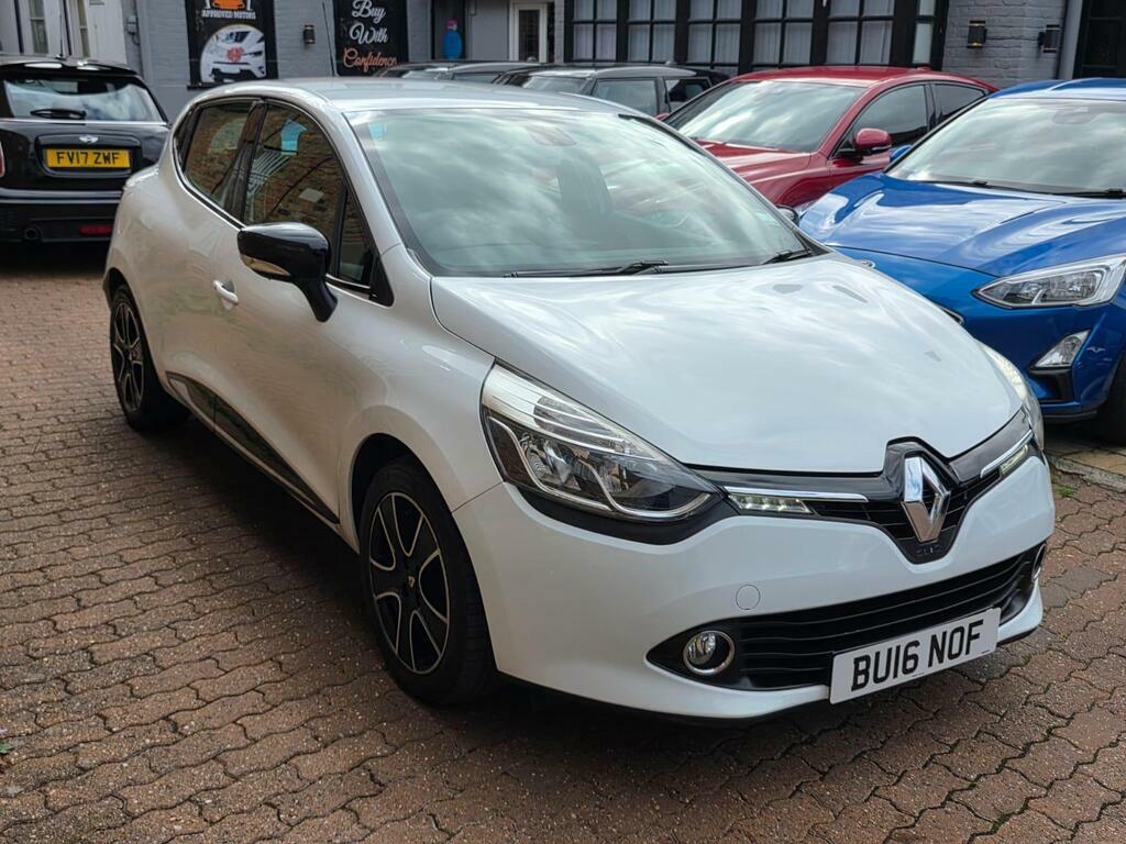 Renault Clio 0.9 Tce Dynamique Nav Euro 6 S S White