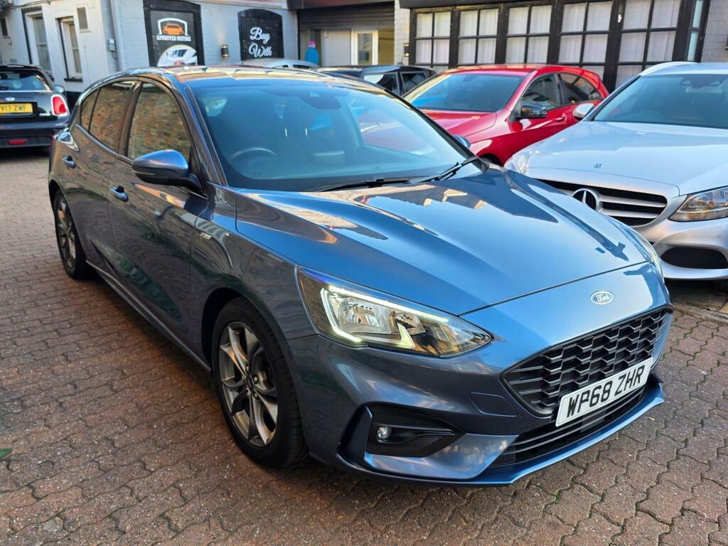 Ford Focus 1.0T Ecoboost St-line Euro 6 S S Blue