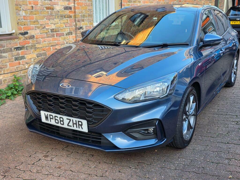 Ford Focus 1.0T Ecoboost St-line Euro 6 S S Blue #3