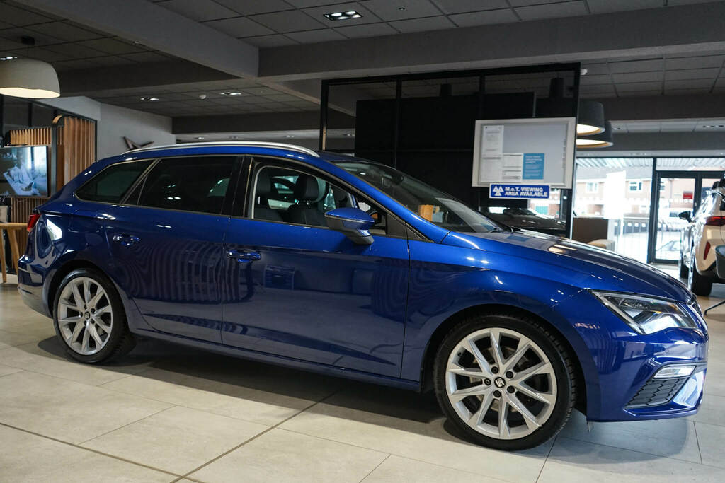 Seat Leon 2.0 Tdi 150 Fr Sport Ez Dsg Blue #3