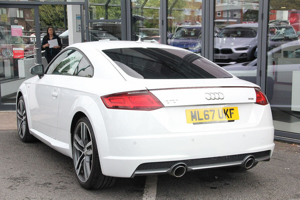 Audi TT 2.0 Tdi Ultra S Line White #3