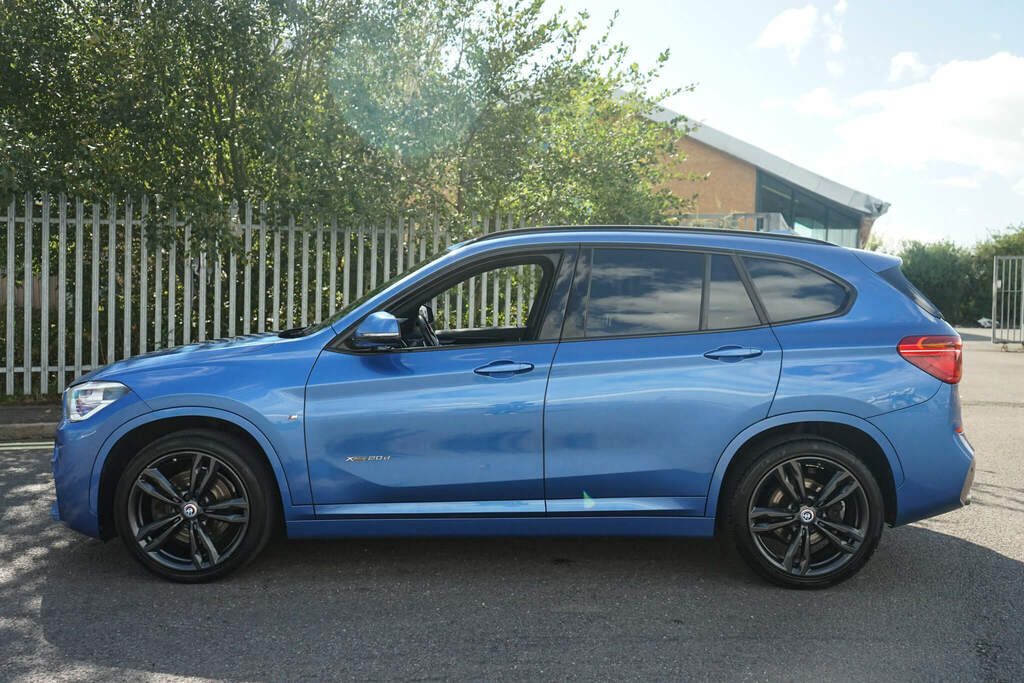 BMW X1 Xdrive 20D M Sport Step Blue #4