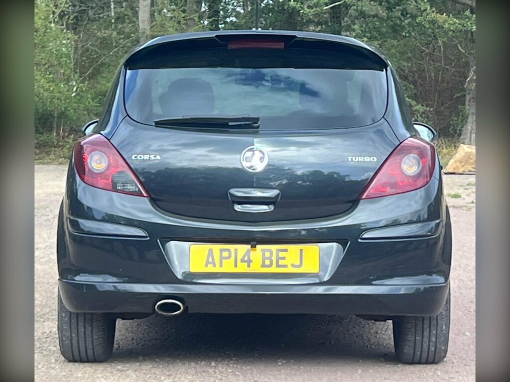 Vauxhall Corsa 1.4T 16V Black Edition Euro 5 Ss Black #6
