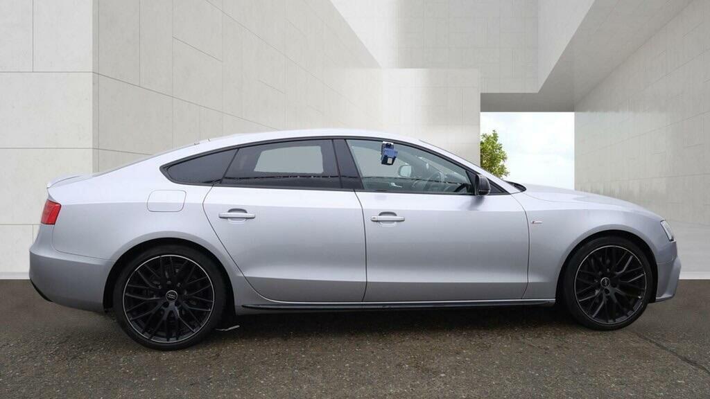 Audi A5 Hatchback 2.0 Tfsi Black Edition Plus Sportback S Silver #6