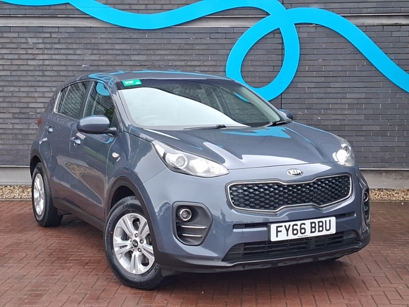 Kia Sportage 1.7 Crdi Isg 1 FY66BBU Blue