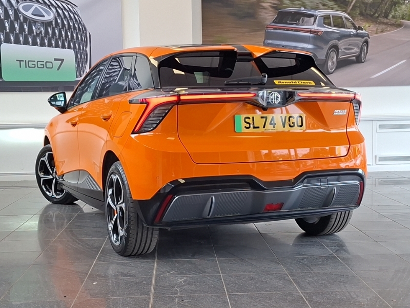 MG MG4 320Kw Ev Xpower 64Kwh Orange #2