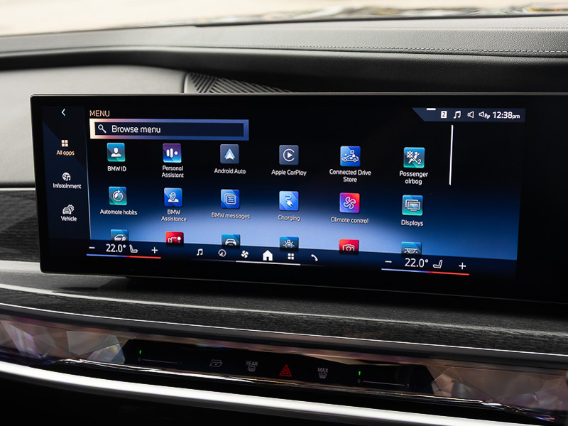 BMW i7 105.7Kwh Excellence Pro Saloon Blue #11